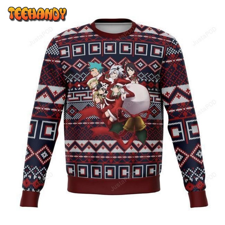 Soul Eater Ugly Christmas Sweater, Ugly Sweater, Christmas Sweaters