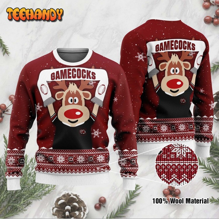 South Carolina Gamecocks Funny Ugly Christmas Sweater