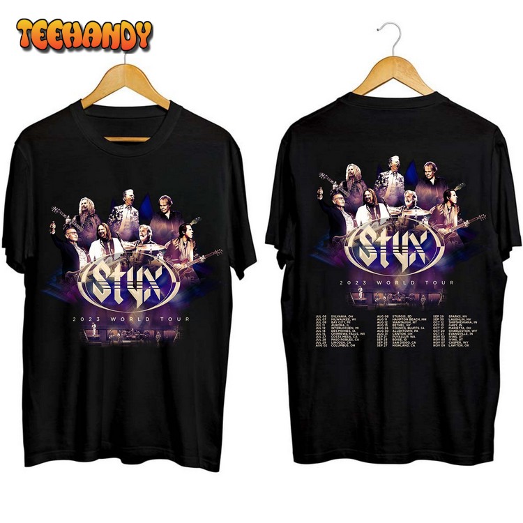 Styx 2023 Tour Shirt, Styx Fall Tour 2023 Shirt, Sweatshirt