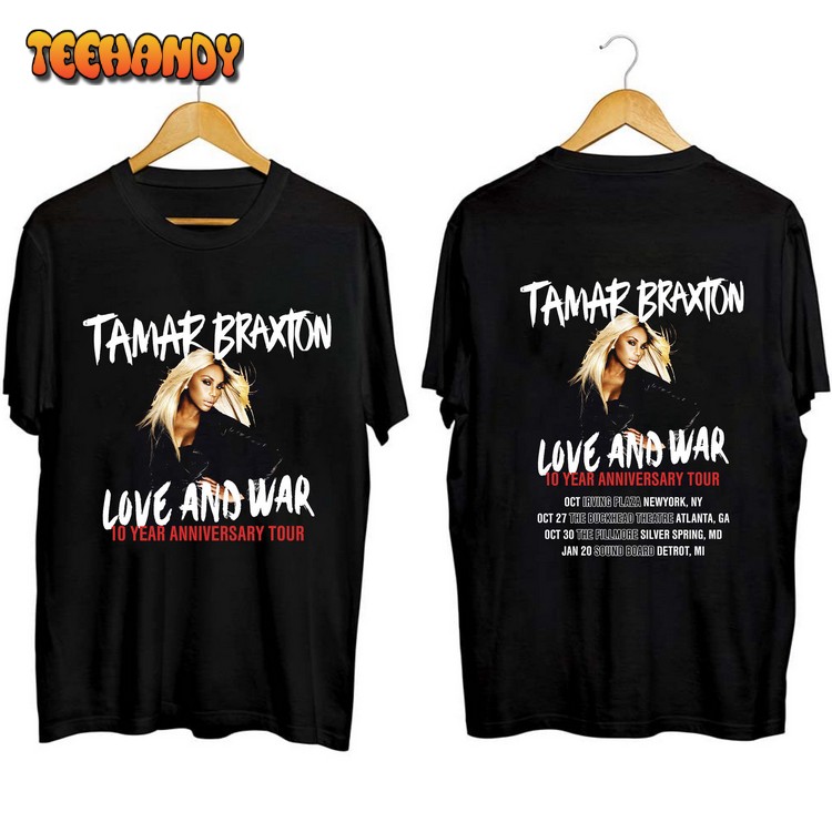 Tamar Braxton Love and War 10th Anniversary Tour 2023 Sweatshirt