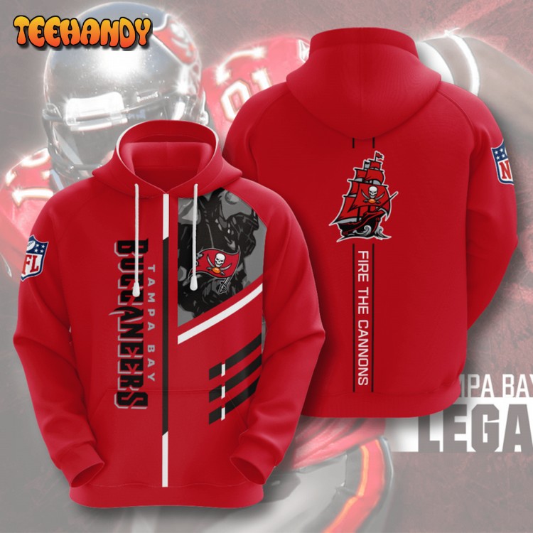 Tampa Bay Buccaneers American Football 3D Printed Hoodie