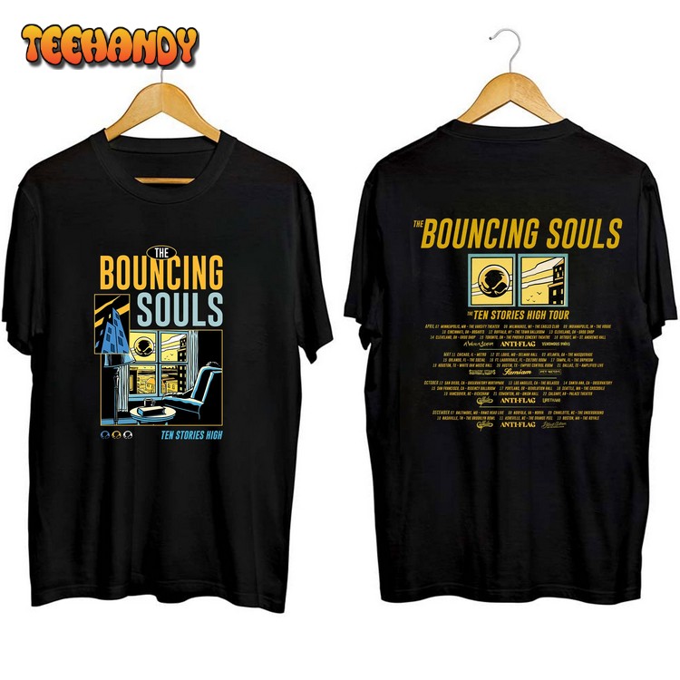 Ten Stories High Tour The Bouncing Souls 2023 Tour Shirt, Sweatshirt