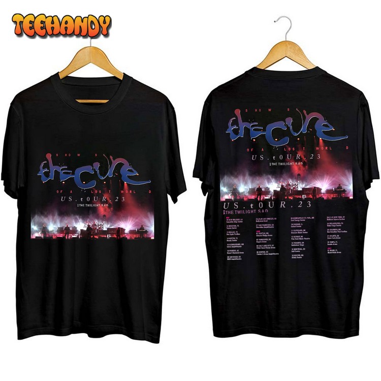 The Cure Band Shirt For Fan, The Cure 2023 North American Tour Sweatshirt