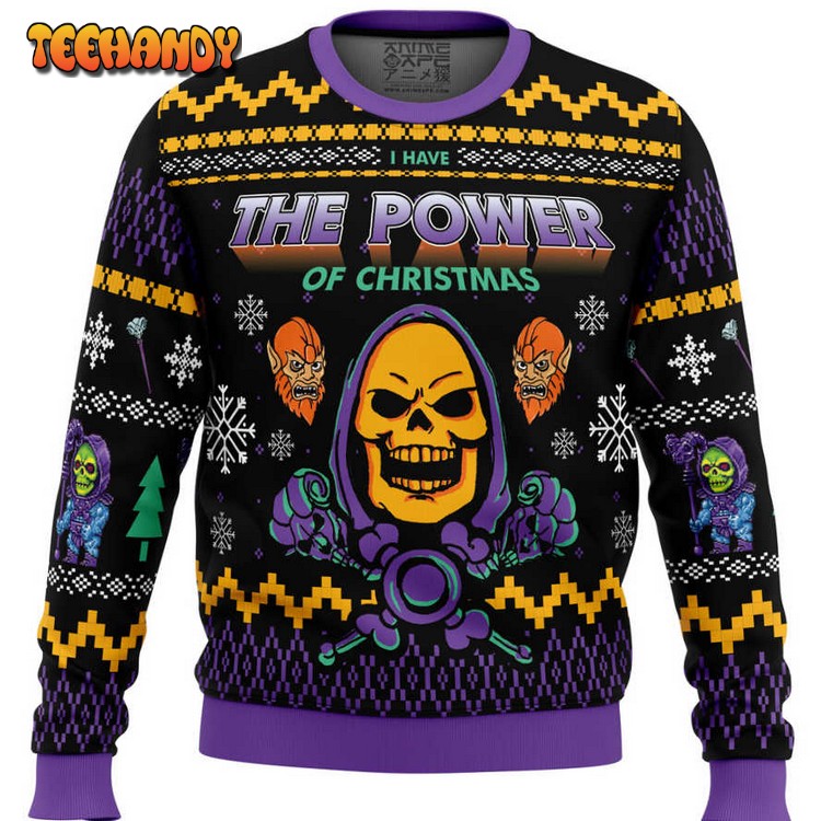 The Evil Power of Christmas He-Man Ugly Christmas Sweater