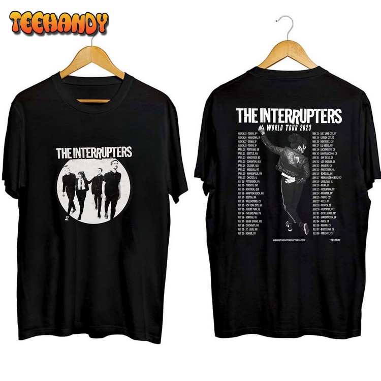 The Interrupters Band Fan Png, The Interrupters World Tour T Shirt, Sweatshirt