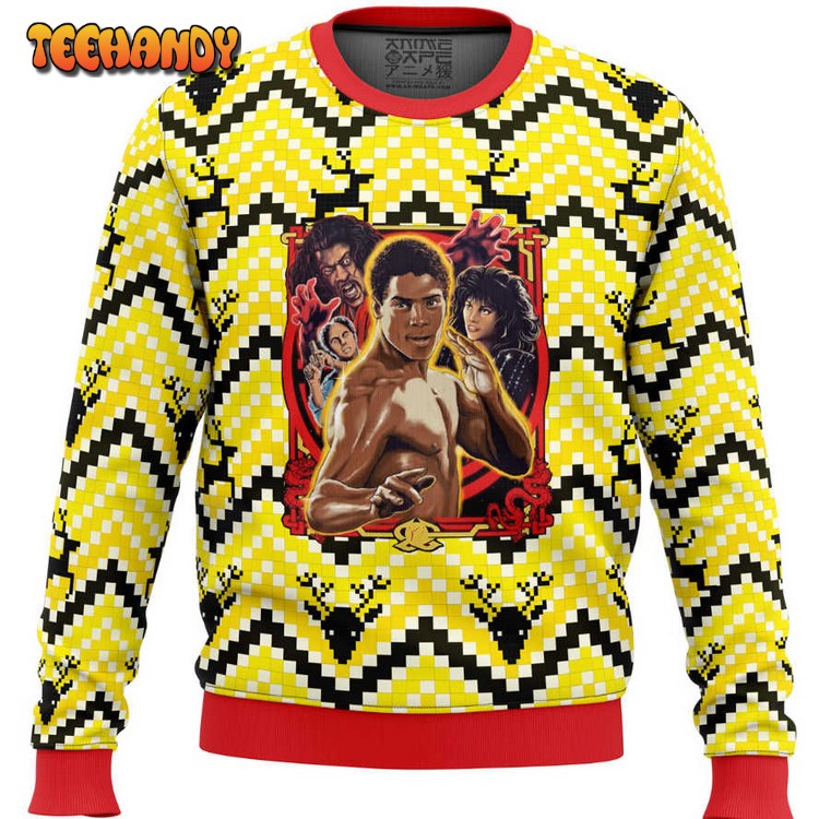 The Last Dragon Ugly Christmas Sweater