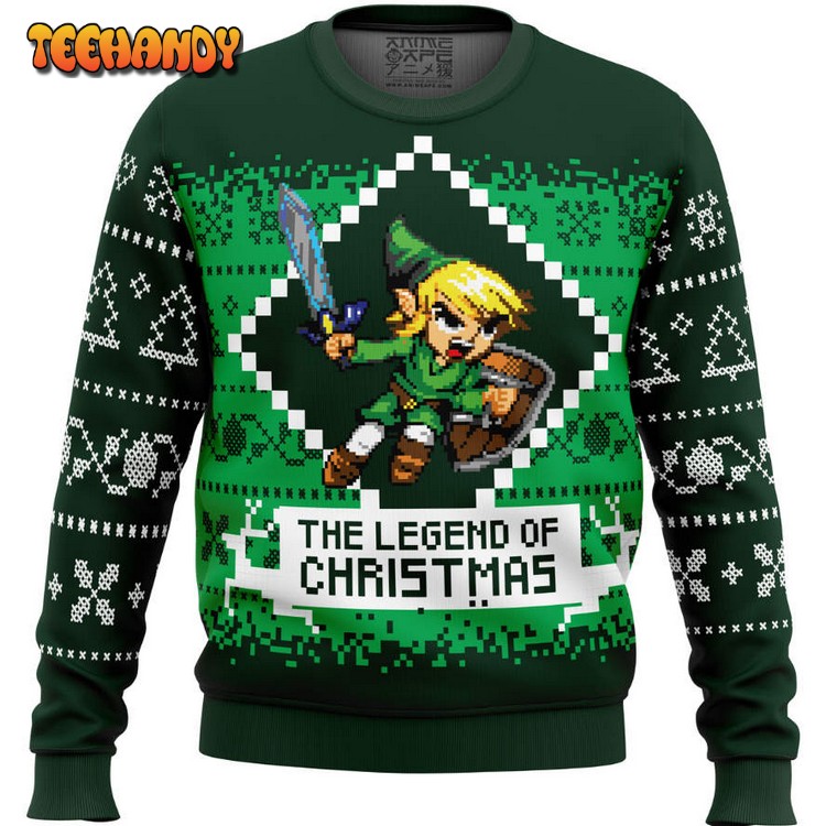 The Legend of Christmas Zelda Ugly Christmas Sweater