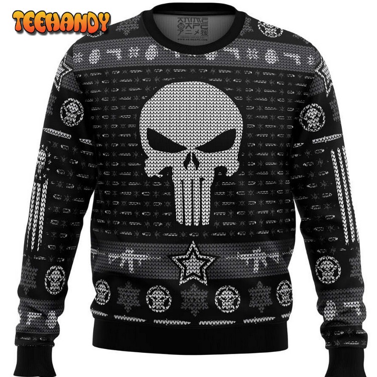 The Punisher Ugly Christmas Sweater