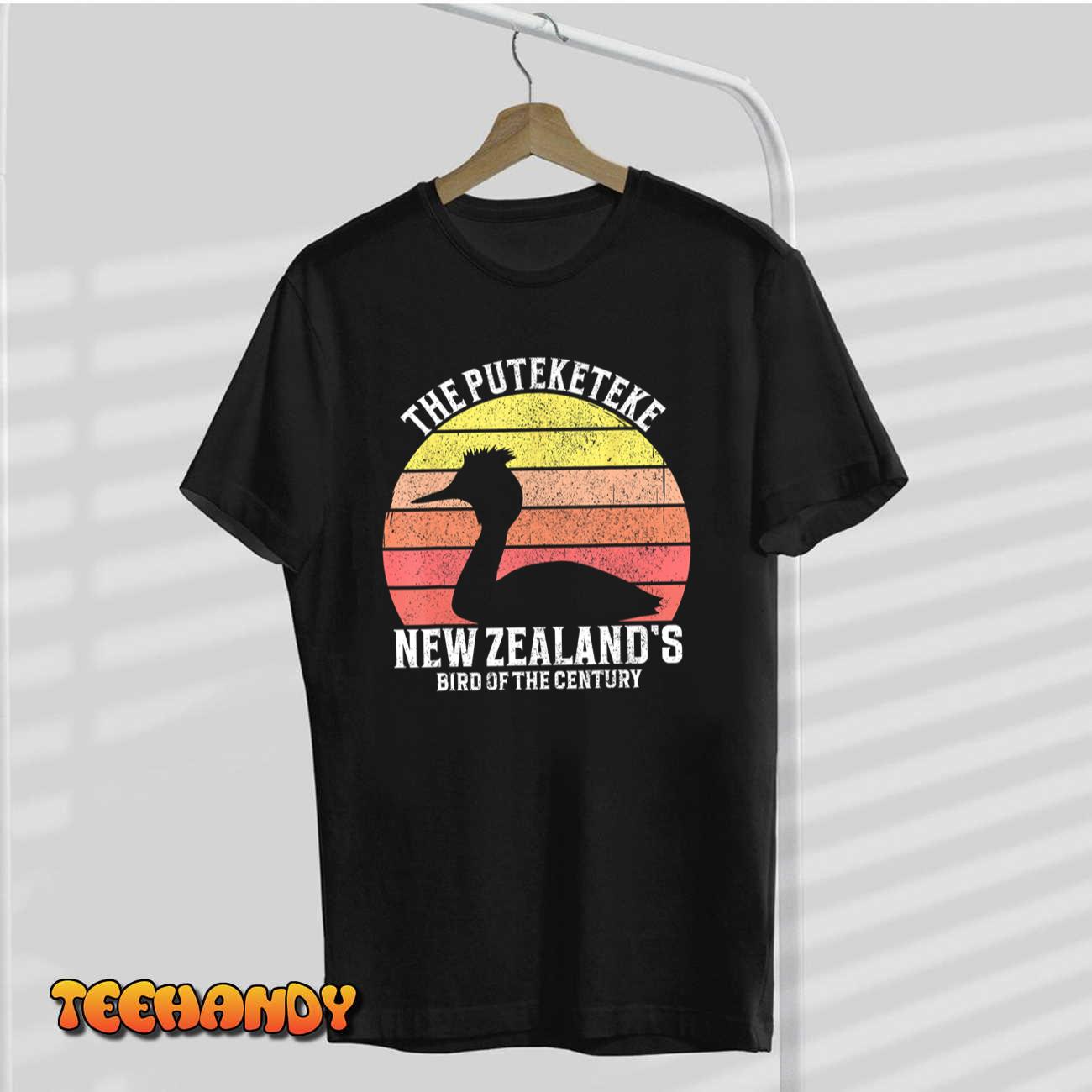 The Puteketeke New Zealand’s Bird of the Century T-Shirt