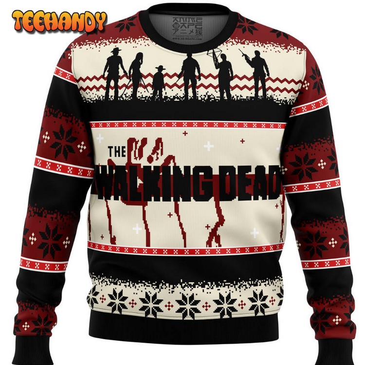 The Walking Dead Ugly Christmas Sweater