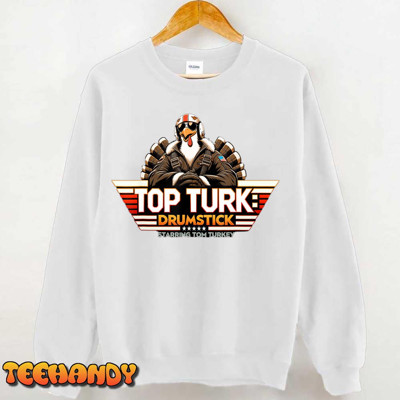 Top Turk Funny Thanksgiving Shirt for Men Women T-Shirt