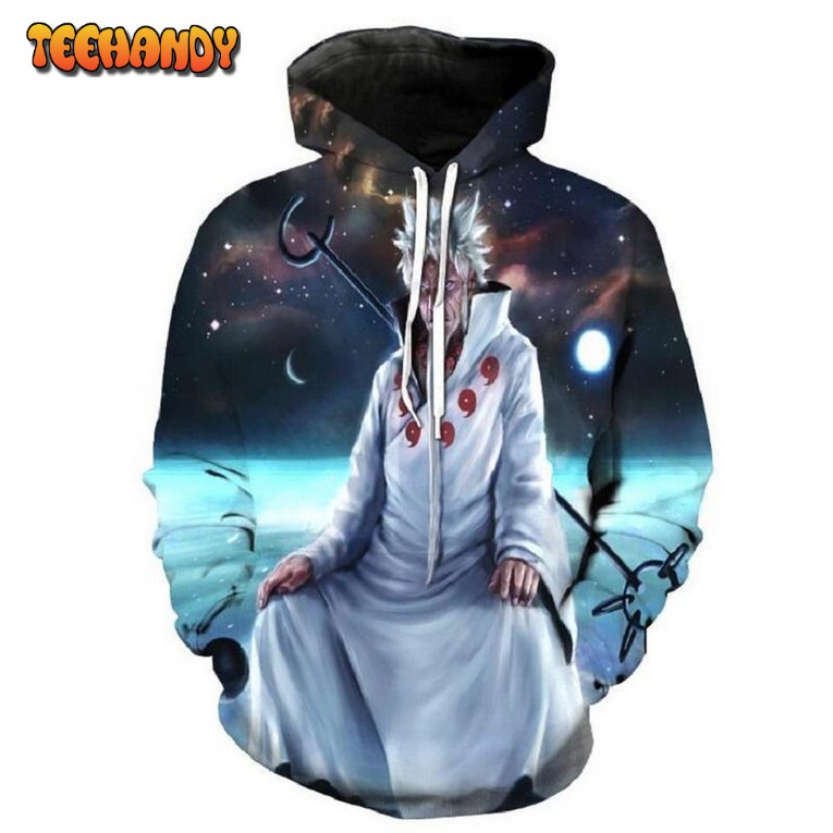 Tsutsuki Hagoromo 3D Printed Hoodie Zipper Hoodie