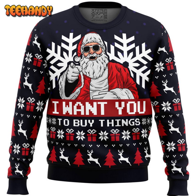 Uncle Santa Claus Ugly Christmas Sweater