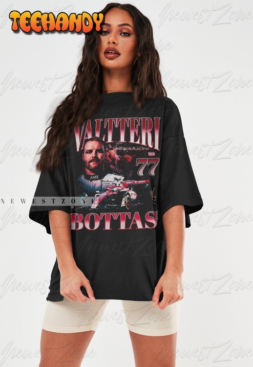 Valtteri Bottas Shirt Driver Racing Championship Formula Racing T Shirt