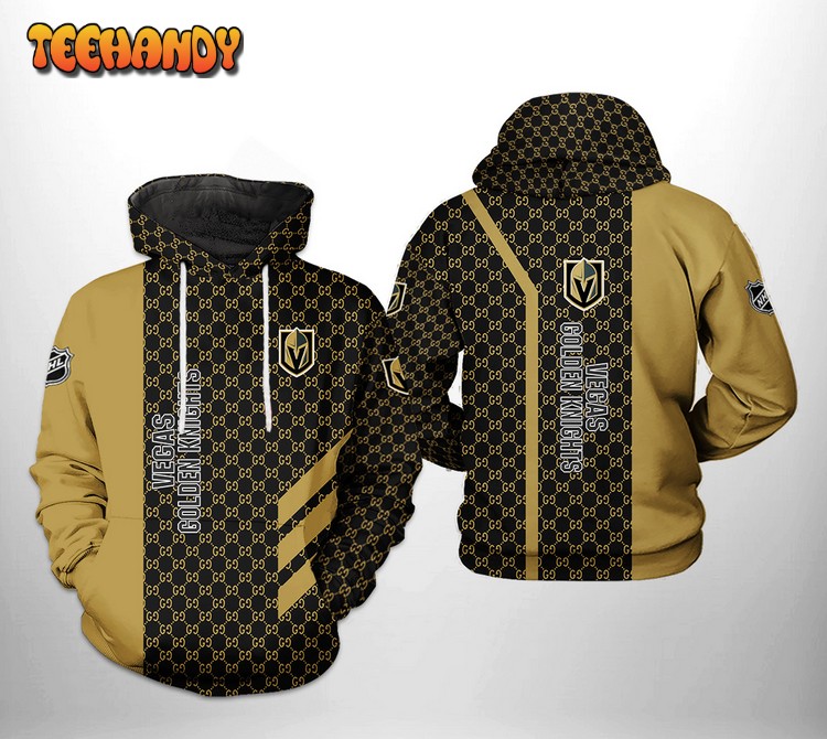 Vegas Golden Knights NHL 3D Printed Hoodie Zipper Hoodie