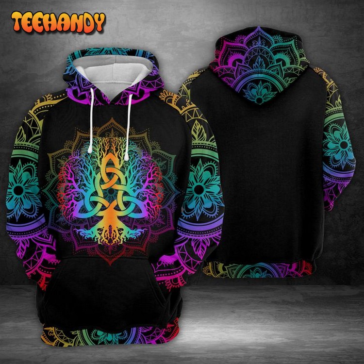 Viking Tree Of Life 3D Printed Hoodie Zipper Hoodie