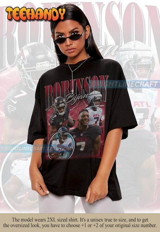 Vintage Bijan Robinson shirt, Football T Shirt, Sweatshirt