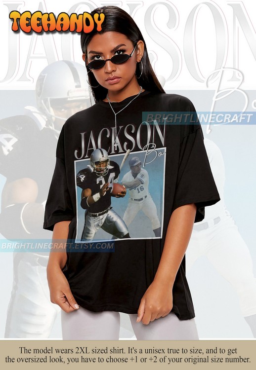 Vintage Bo Jackson 90s Graphic T Shirt, Sweatshirt