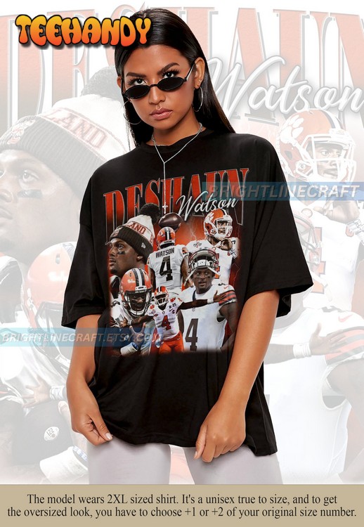 Vintage Deshaun Watson shirt, Football shirt, Classic 90s Graphic T Shirt Sweatshirt