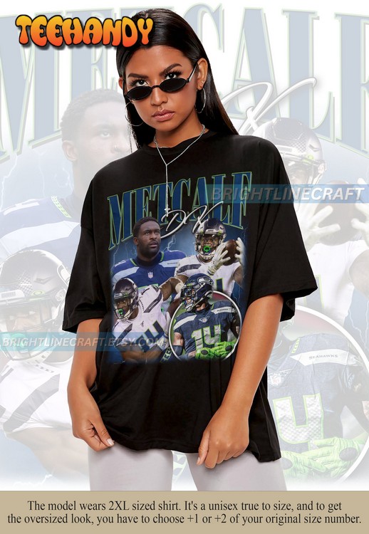 Vintage DK Metcalf shirt, Football Classic 90s Graphic T Shirt Sweatshirt