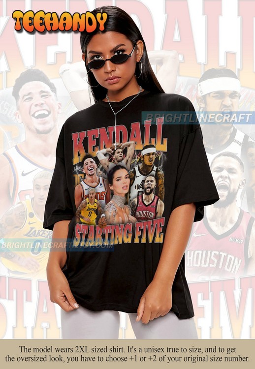 Vintage Kendall Starting Five Football 90s Graphic Vintage Bootleg T Shirt Sweatshirt