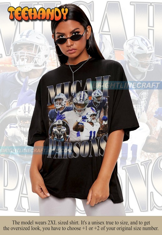 Vintage Micah Parsons 90s Graphic Bootleg T Shirt Sweatshirt