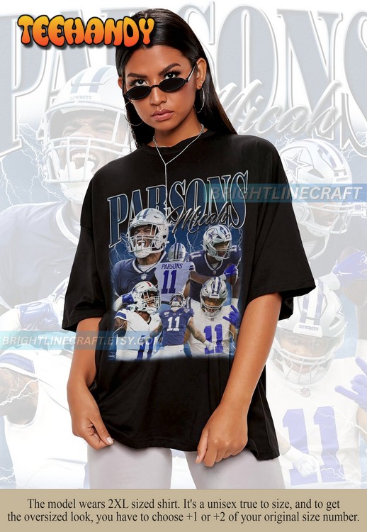 Vintage Micah Parsons Classic 90s Graphic Bootleg T Shirt Sweatshirt