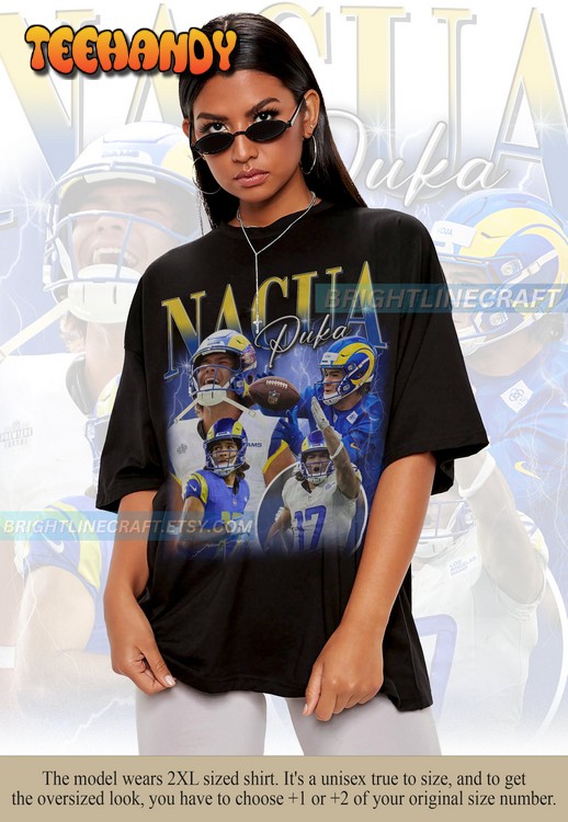 Vintage Puka Nacua Shirt, Football 90s Graphic Bootleg T Shirt Sweatshirt