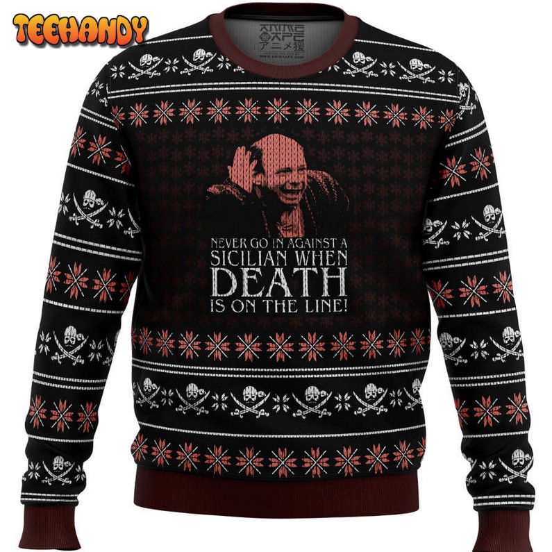 Vizzini The Princess Bride Ugly Christmas Sweater