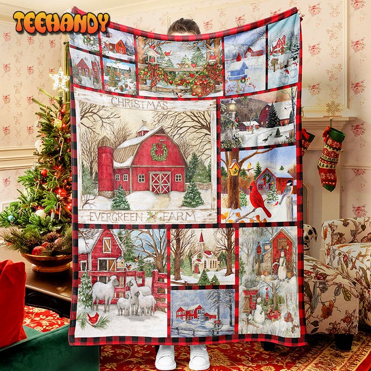 Warm Home Christmas Blanket