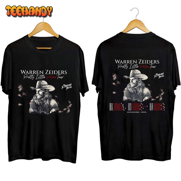 Warren Zeiders Shirt, Pretty Little Poison Tour 2023 T Shirt Sweatshirt