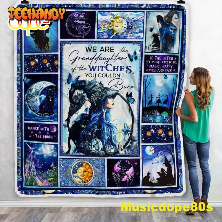 We Are The Granddaughters Of The Witches Sofa Fleece Throw Blanket