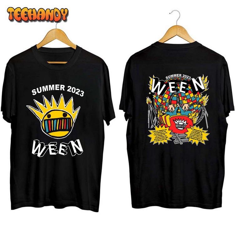 Ween Summer Tour 2023 Shirt, Ween Rock Band Fan T Shirt Sweatshirt