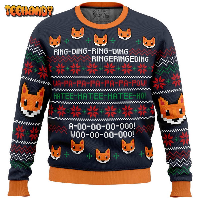 What does the Fox say Christmas Sweater