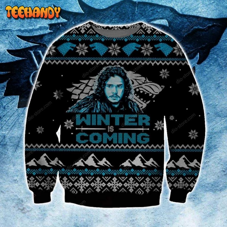 Winter Is Coming Knitting Pattern For Unisex Ugly Sweater