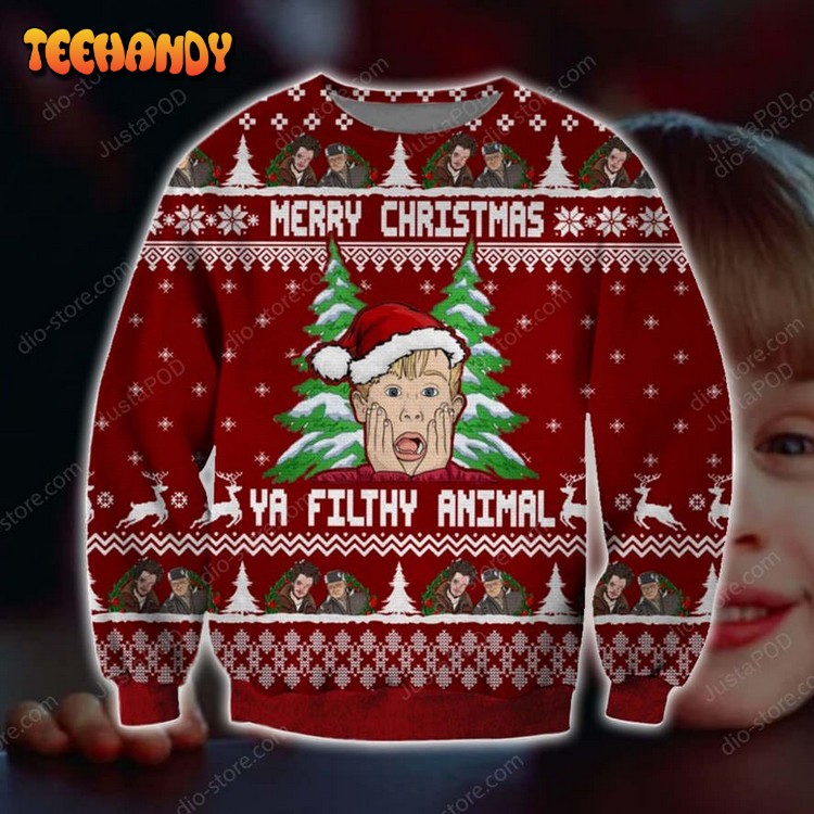 Ya Filthy Animal Knitting Pattern For Unisex Ugly Christmas Sweater