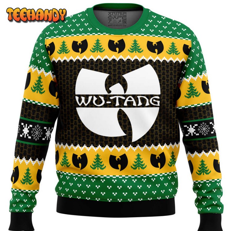 Yah It’s Christmas Time Yo Wu Tang Clan Ugly Christmas Sweater