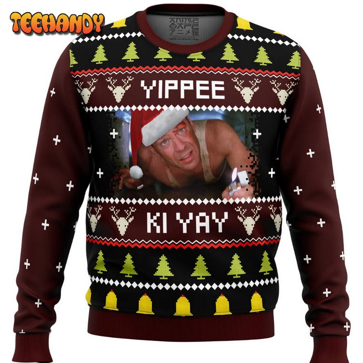 Yippee Ki Yay Ugly Christmas Sweater