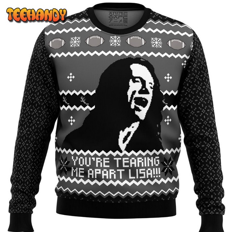 YOU’RE TEARING ME APART LISA!!! Ugly Christmas Sweater