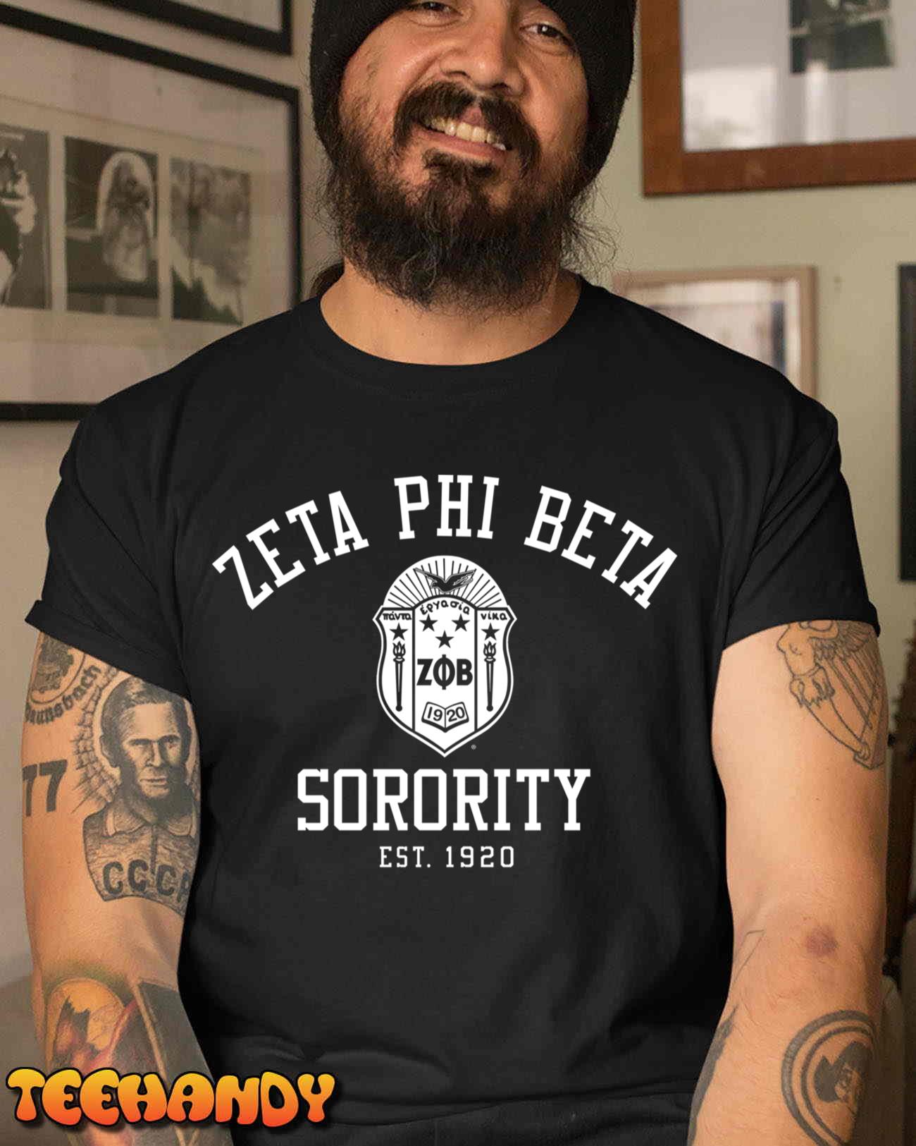 Zeta Phi Beta Sorority Sisterhood Long Sleeve T-Shirt Sweatshirt