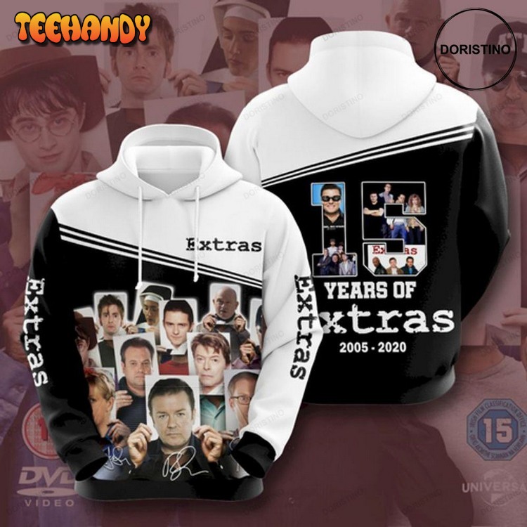 15 Years Of Extras Pullover 3D Hoodie