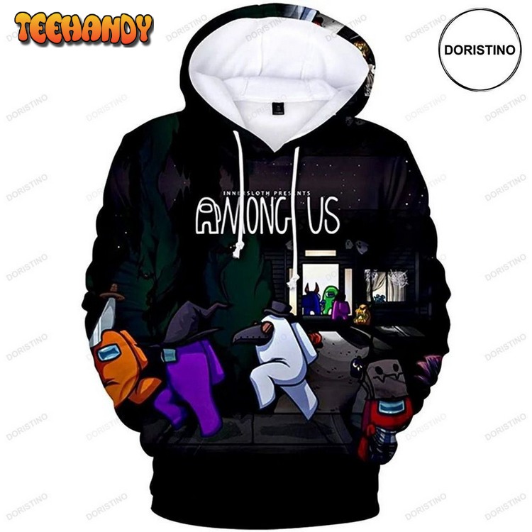 2021 Among Us New Boys V6 Limited Edition Pullover 3D Hoodie