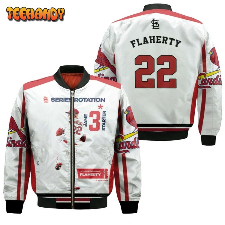 22 Flaherty St Louis Cardinals Bomber Jacket