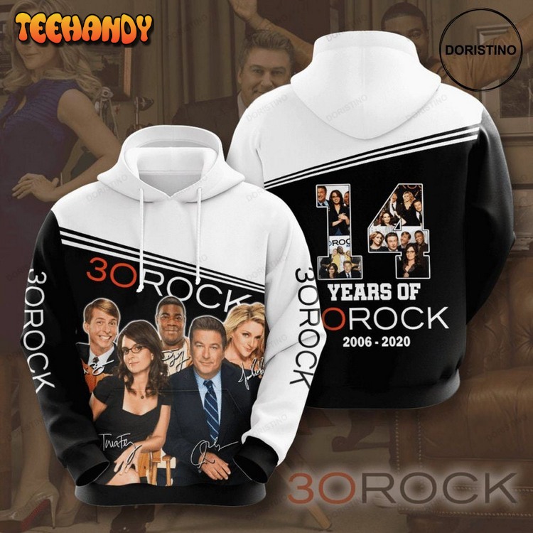 30 Rock 3d Awesome Pullover 3D Hoodie