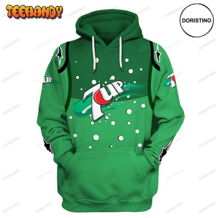 7up All Over Print Pullover 3D Hoodie