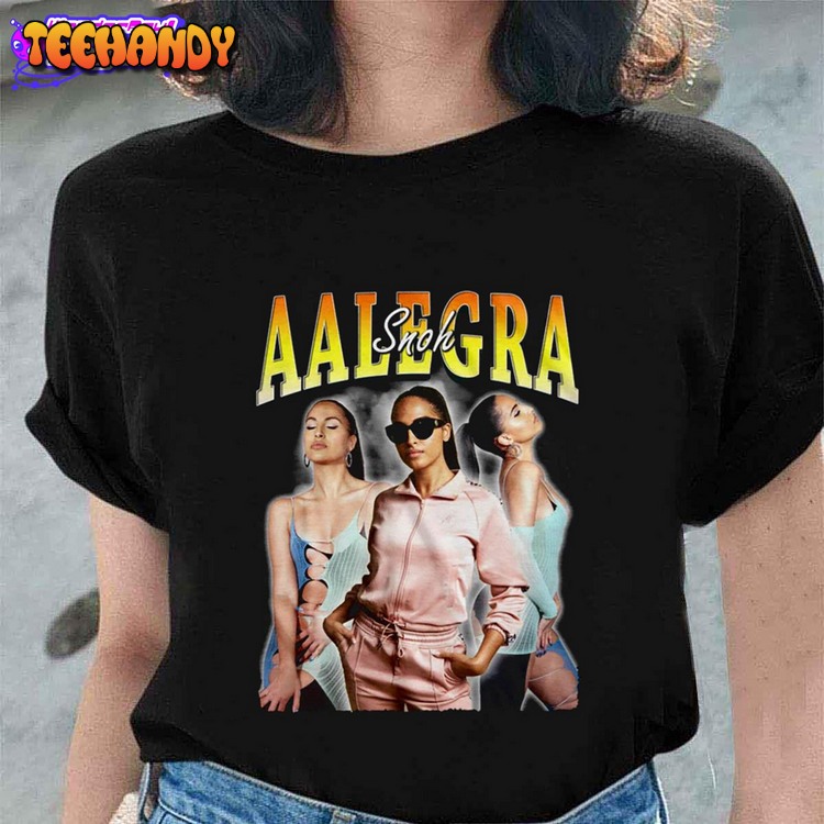 Aalegra Snoh Singer Vintage Style Unisex T-Shirt