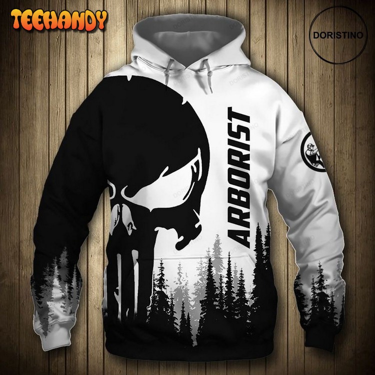 Aborist Punisher Skull Limited Edition Pullover 3D Hoodie