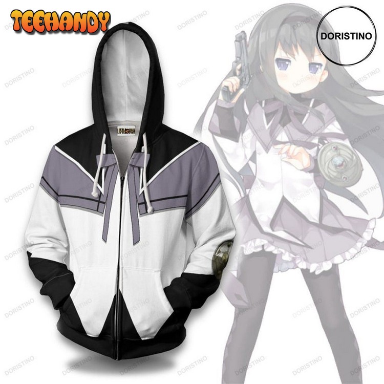 Akemi Homura Puella Magi Madoka Magica Pullover 3D Hoodie