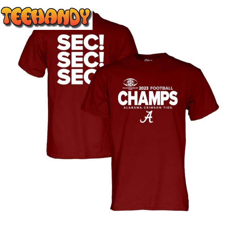 Alabama Crimson Tide 2023 SEC Champs Shirt