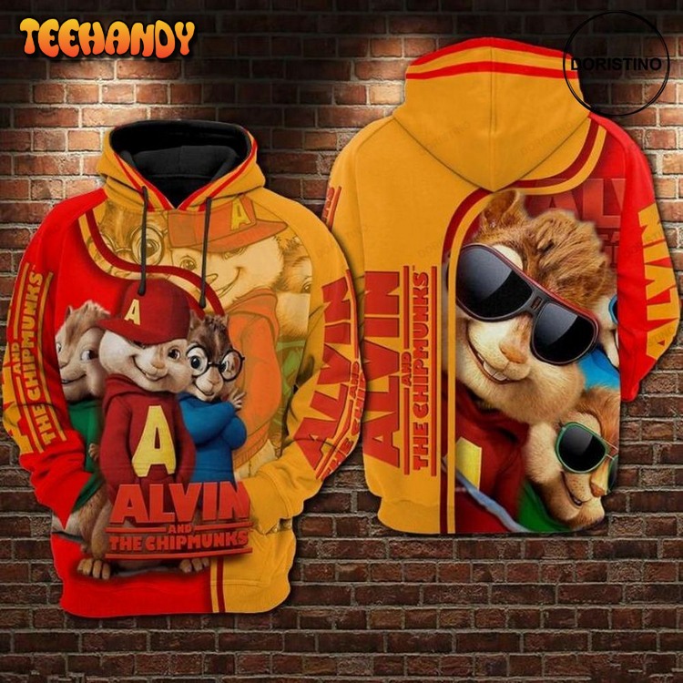 Alvin And The Chipmunks Awesome Pullover 3D Hoodie